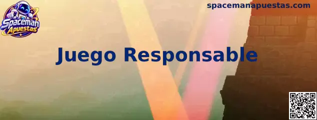 Información sobre juego responsable de Spaceman Apuestas